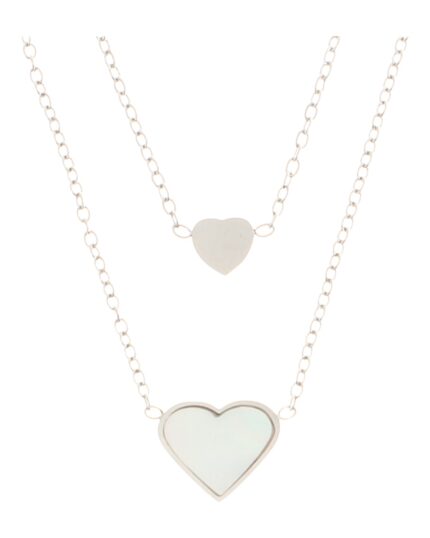 Κρεμαστό λαιμού AQE-9830-5 - Ασημί