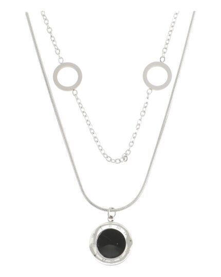 Κρεμαστό λαιμού XG-6695-12 - Ασημί